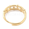 304 Stainless Steel Hollow Rectangle Adjustable Rings RJEW-D002-24G-2