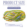 Light Gradient Segment Dyed Polyester Yarn DIY-TADJ0002-005A-4