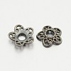 Tibetan Style Alloy Bead Caps LS-K0P34051-1