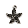 Tibetan Style Alloy Pendants PALLOY-V008-01D-AS-1