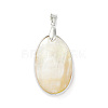 Natural Sea Shell Pendants SHEL-F005-04P-3