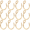 30Pcs 304 Stainless Steel Clip on Nose Ring Findings STAS-BBC0003-95G-1