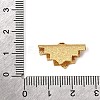 Brass Ribbon Crimp Ends X-KK-G385-01LG-3