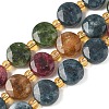 Natural Multicolor Tourmaline Beads Strands G-G271-C02-10mm-2