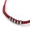 Unisex Adjustable Nylon Thread Braided Bead Bracelets BJEW-JB05821-01-2