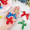 Polyester Packaging Ribbon Bows AJEW-PH0017-54-WH-7