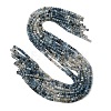 Natural Aquamarine Beads Strands G-B088-E10-04-7