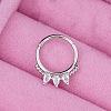 316L Stainless Steel Hoop Nose Rings WGEE114-13-1