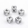 Plated Acrylic Beads PB43C9308-K-1