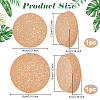 2Pcs 2 Styles Cork Stopper AJEW-OC0013-84-2
