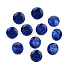 Diamond Shaped Cubic Zirconia Pointed Back Cabochons ZIRC-R004-8mm-06-1