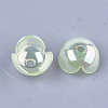 Transparent Acrylic Bead Caps TACR-T007-02A-2