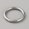 316 Stainless Steel Spring Gate Rings X-STAS-WH0033-35B-2