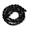 Opaque Solid Color Beads Strands EGLA-N013-P8mm-D01-2