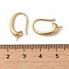 Rack Plating Brass Earring Hooks KK-G480-09G-3