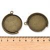 Zinc Alloy Pendant Cabochon Settings FIND-NH0001-13C-AB-3