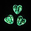Luminous Handmade Gold Sand Lampwork Beads X-FOIL-B001-03E-3