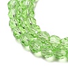 Transparent Glass Beads EGLA-A035-T4mm-D09-4