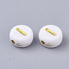 Plating Acrylic Beads PACR-R242-01I-2