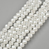 Electroplate Glass Beads Strands EGLA-A034-J6mm-A08-1