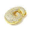 Rack Plating Brass Cubic Zirconia Pendants KK-S378-02G-G-2