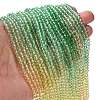 Transparent Painted Glass Beads Strands DGLA-A034-T3mm-A04-2