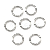 Tarnish Resistant 304 Stainless Steel Open Jump Rings STAS-M008-04A-1