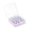 195Pcs 3 Colors Transparent Acrylic Beads TACR-FS0001-06-7