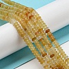 Natural Yellow Aventurine Beads Strands G-K343-C02-03-2