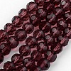 Transparent Glass Bead Strands GLAA-G013-10mm-59-1