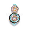 MIYUKI & TOHO Handmade Japanese Seed Beads Links SEED-A027-G18-2