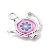 Handmade Polymer Clay Pendants PALLOY-JF04359-4