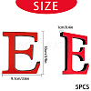 Acrylic Mirror Wall Stickers Decal DIY-CN0001-13B-E-2