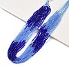 Transparent Gradient Color Glass Beads Strands GLAA-H021-01A-43-1