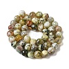 Dyed & Heated Natural Fire Crackle Agate Beads Strands G-P539-C01-03-3