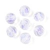 Textured Inner Flower Handmade Lampwork Beads LAMP-T024-07E-1
