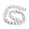 Glass Heart Beads GLAA-D005-01H-5