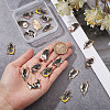 SUNNYCLUE 24Pcs 6 Style Gothic Theme Alloy Enamel Pendants FIND-SC0003-78-3