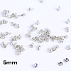 Brass Rhinestone Rivets KK-WH0035-13A-1