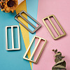 Zinc Alloy Buckles PALLOY-TA0002-18-4