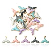 20Pcs 5 Colors Alloy Enamel Pendants ENAM-YW0003-05-1
