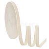 Flat Polycotton Twill Tape Ribbon OCOR-WH0066-92D-01-1