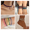 37 Bundles 37 Colors Waxed Polyester Cord YC-CD0001-02-8