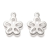 Non-Tarnish 201 Stainless Steel Charms STAS-C017-21P-1