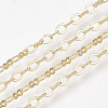 Brass Link Chain Necklace Making NJEW-S383-105-3