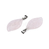 Natural Rose Quartz Pendants G-S364-076A-03-3