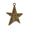 Tibetan Style Alloy Pendants AL-CBA991B-02AB-1