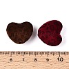 Flocking Opaque Acrylic Beads OACR-T030-04M-3