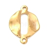 304 Stainless Steel Textured Links Connector Charms STAS-K302-02C-G-1