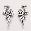 Tibetan Style Alloy Fairy Pendant Rhinestone Settings TIBEP-Q043-350-RS-3